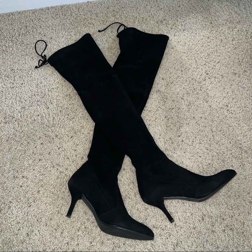 Stuart Weitzman Over the Knee High Heeled Authentic Boots